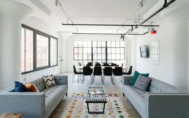 Industrial interior style living Room
