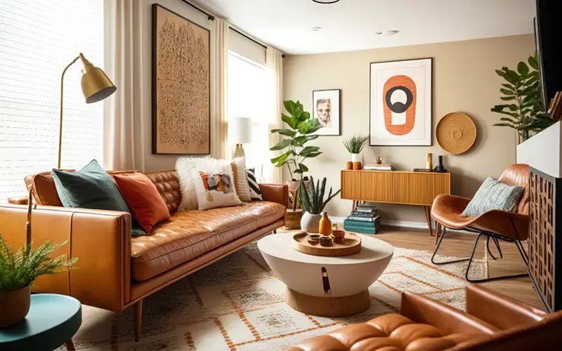 Mid Century Modern Living Room