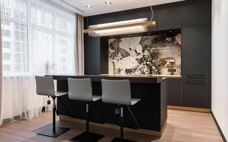 Matte finish kitchen